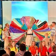 The pupils put on a production of Joseph and Amazing Technicolour Dreamcoat