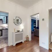 The flat is presented to market in stylish design