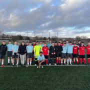 Clydebank took on Greenock in a new football tournament
