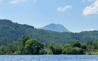 Ben Lomond has key markings highlighting locals history there