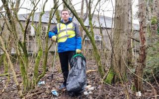 Jonathan has been picking up litter in Faifley since 2019