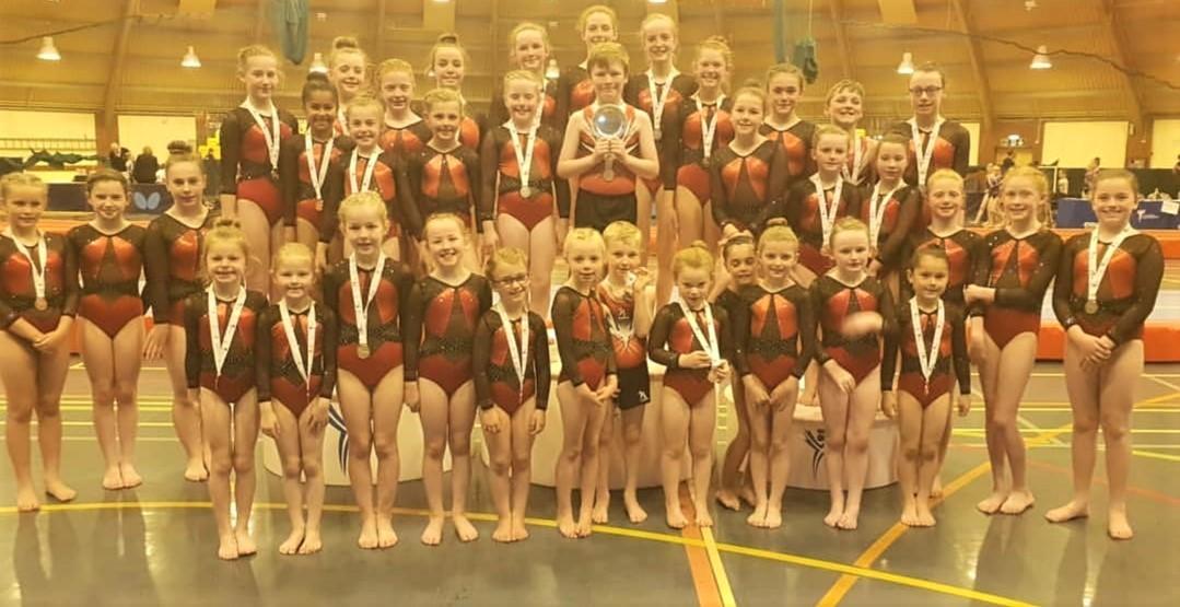 Domination for Dynamite: National success for Clydebank gymnastics club
